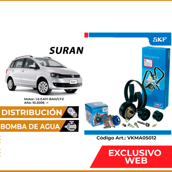 Kit distribucion para Volkswagen Suran 1.6