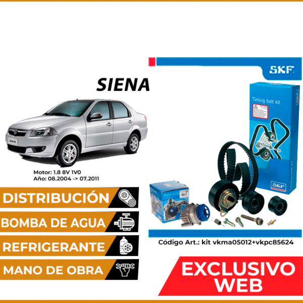 Kit distribucion para Fiat Siena