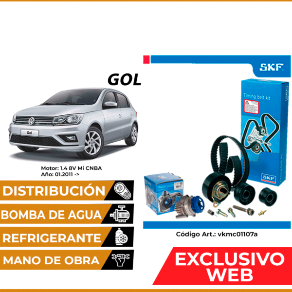 Kit distribucion para Volkswagen Gol