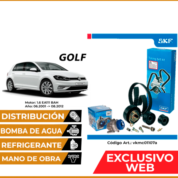 Kit distribucion para Volkswagen Golf