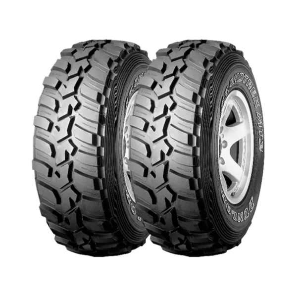 285/75R16 DUNLOP GRANDTREK MT2 Q126 KIT x 2
